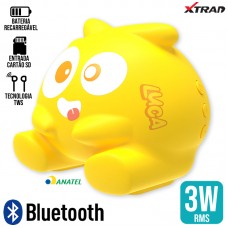 Caixa de Som Bluetooth 3W KM-2002 Xtrad Monster - Luca